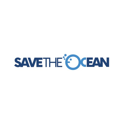Save logo with the title 'Logo per una società che tutela gli oceani'