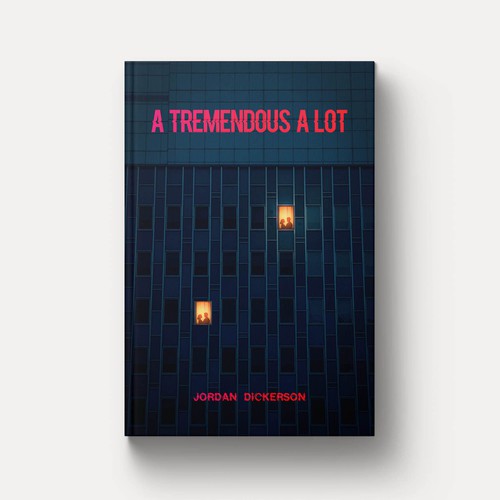 Literature design with the title '''A Tremendous A Lot'' Book Cover Design'