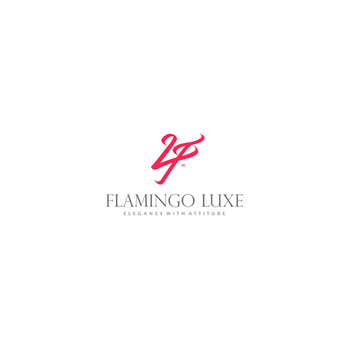 Flamingo logo with the title 'Logo for fashion company producing socks'