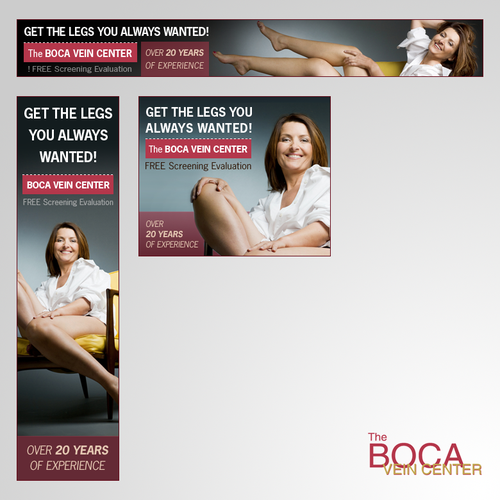 Medical design with the title 'Display Ads for Medical Center'