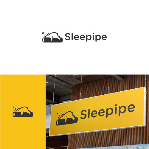 Contemporary logo with the title 'Sleepipe'