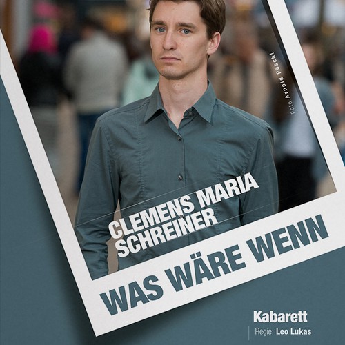 Shadow design with the title 'CLEMENT POSTER'