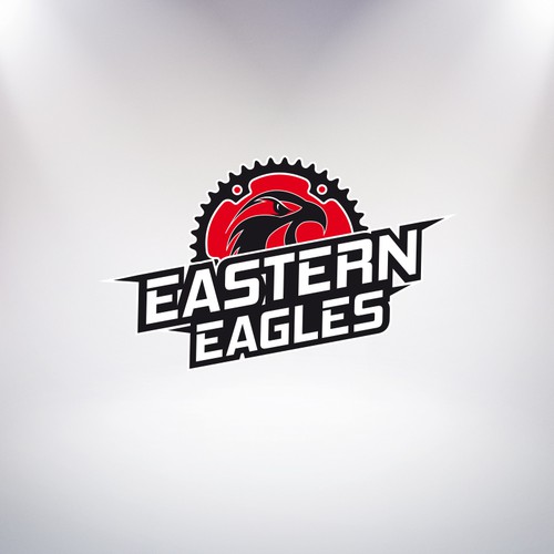 Electric bike logo with the title 'eastern eagles'