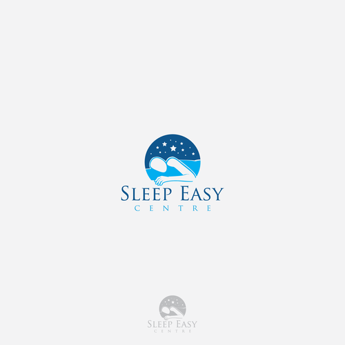 Amazing logo with the title 'Sleep Easy'