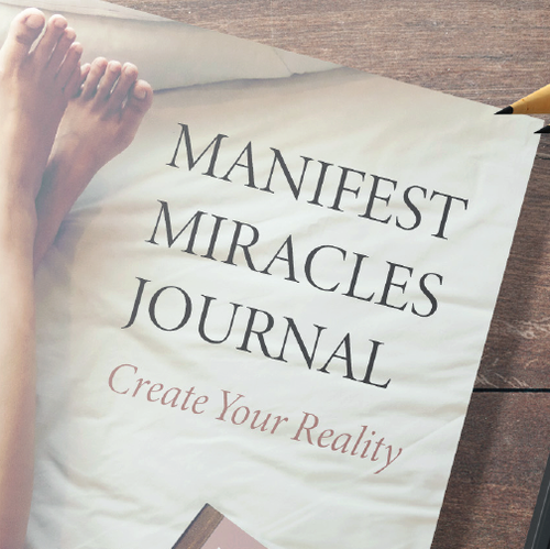 Pastel book cover with the title 'Journal Cover Concept design'