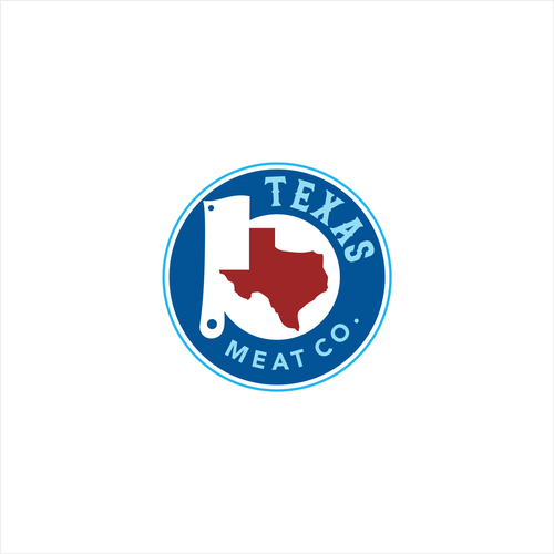 Meat brand with the title 'Texas Meat Co. Logo'