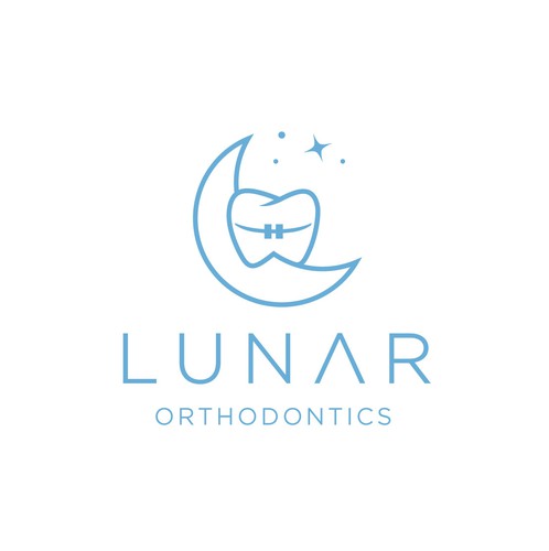 Orthodontist logo with the title 'Clean and Engaging Orthodontic Logo '
