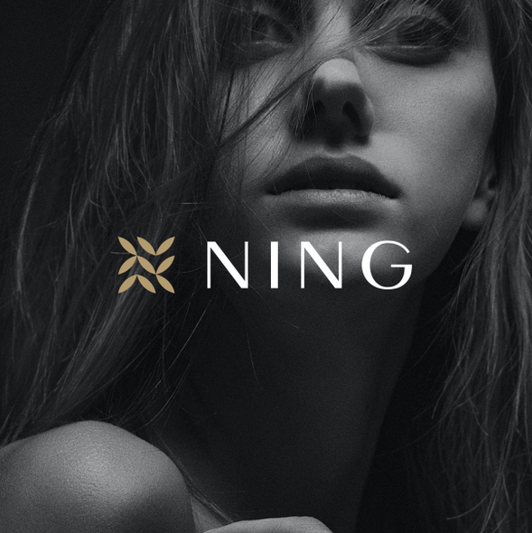 Beauty design with the title 'NING'
