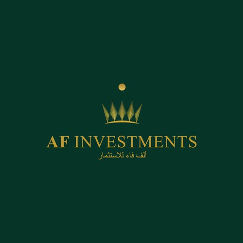 Investment brand with the title 'AF Investments (Logo Concept)'