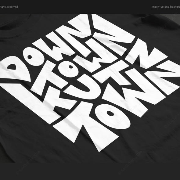 Urban t-shirt with the title 'Shirt design'