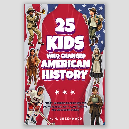 History book cover with the title 'children book cover'