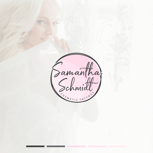 Casual logo with the title 'Custom Logo for Tattoo Artist'