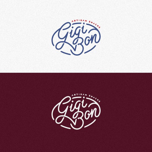 Snack logo with the title 'Gigi Bon'