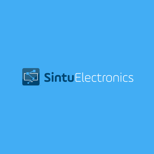 Electronics logo with the title 'Sintu Electronics logo'