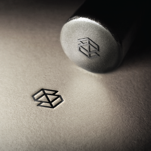 Bitcoin logo with the title 'Logo for Bitcoin automated trading fund'