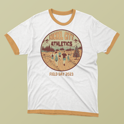 Camp t-shirt with the title 'Field Day'