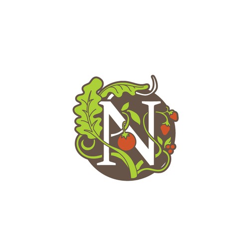 Art Nouveau design with the title 'Art Nouveau Logo Style for Nouveau Raw'