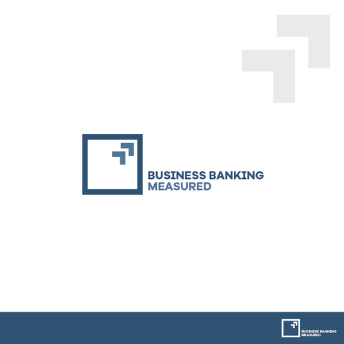 Bank logo with the title 'BUSINESS BANKING MEASURED'