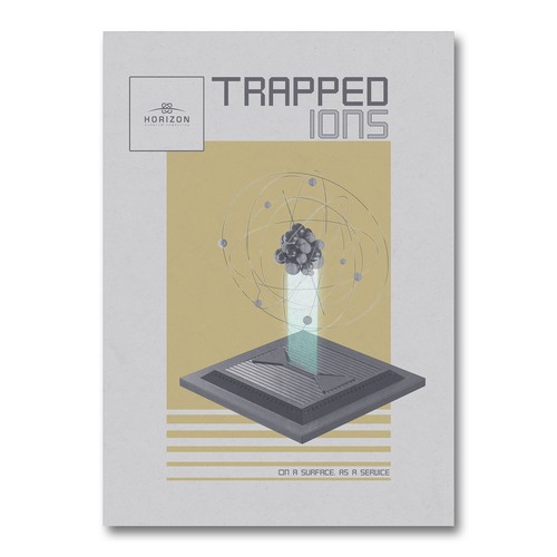 Quantum design with the title 'Quantum computer'