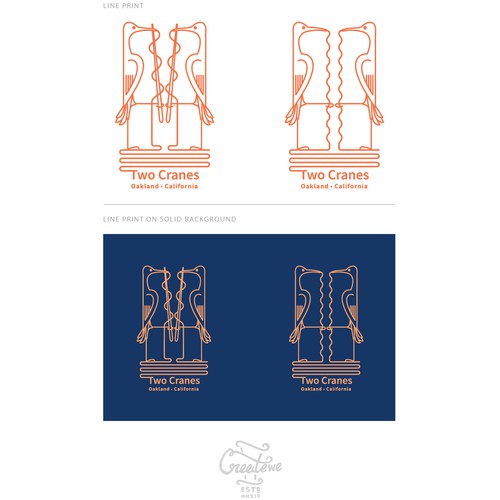 Iconic brand with the title 'Logo badge for a restaurant'