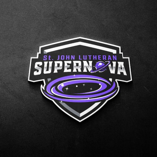 Nova logo with the title 'SUPERNOVA LOGO'