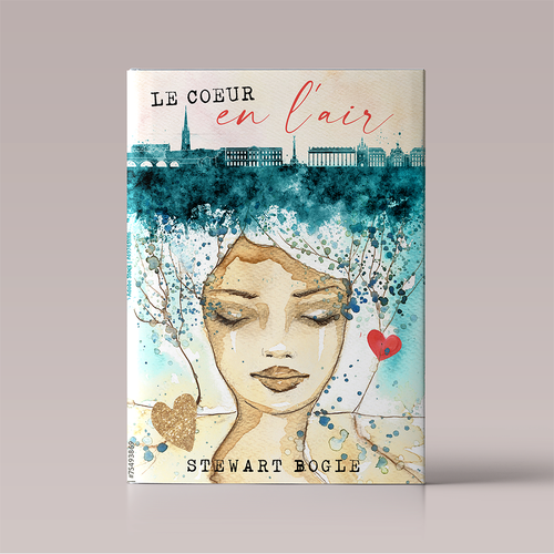 Biography book cover with the title 'Book Cover Design'