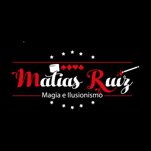 Illusion design with the title 'Matias Ruiz'