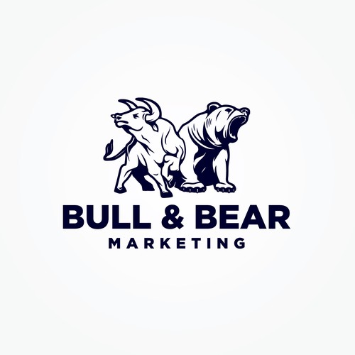 Marketing brand with the title 'Logo for Digital Marketing Agency for Financial Planning Firms'