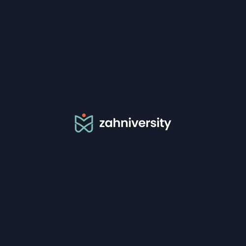 University logo with the title 'Gestalte ein Logo - Lernplattform / Coaching Programm für Zahnärzte'