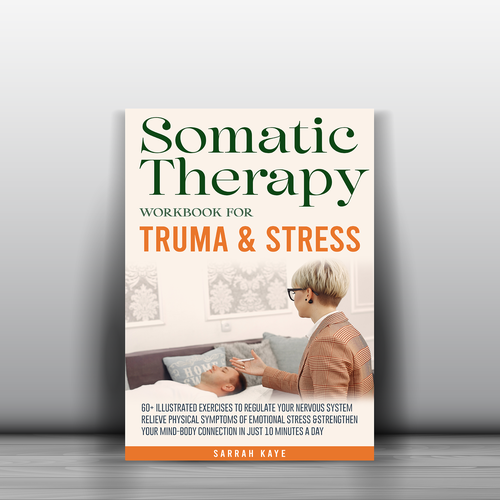 Stress design with the title 'Book Cover Design'