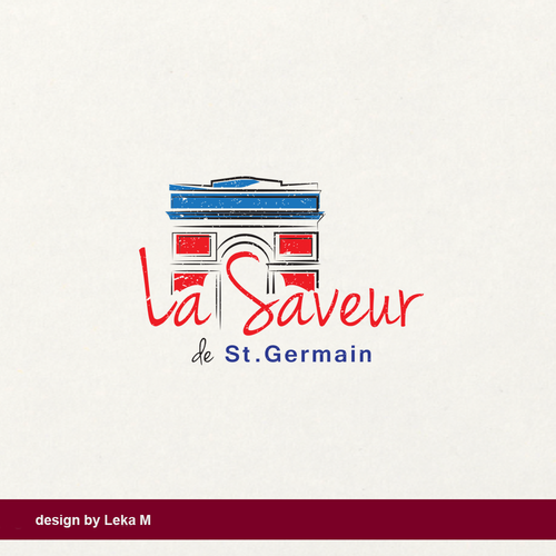 Gate design with the title 'La Saveur'