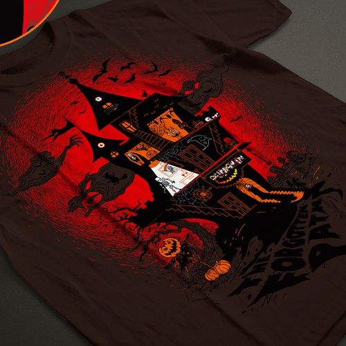 Pumpkin design with the title 'PUMPKIN Merchandise (T-shirt)'