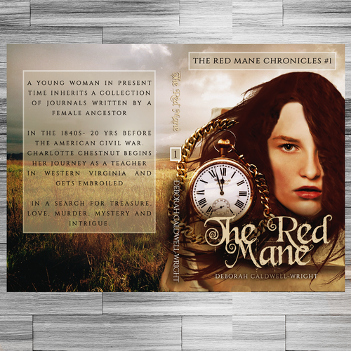 History book cover with the title 'Book Cover Concept 9'