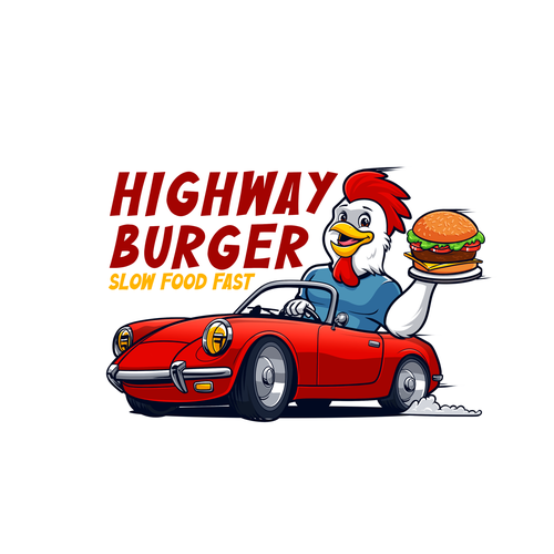 Burger logo with the title 'mascot logo (for sale)'