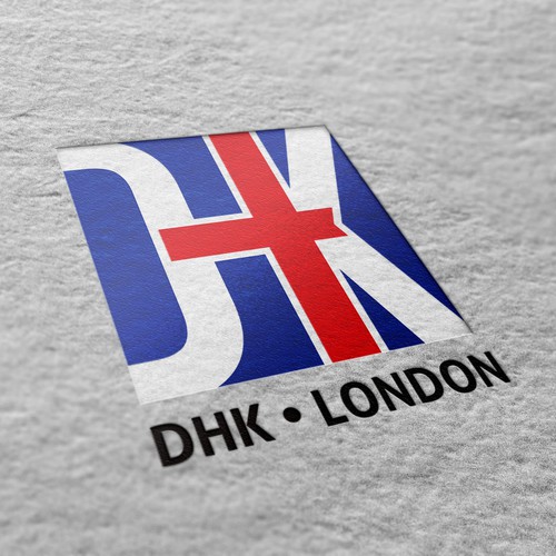 Different design with the title 'logo for DHK London'