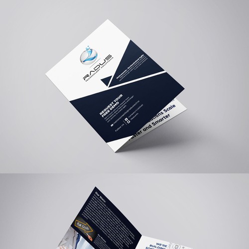 Fine art design with the title 'Brochure Design for Metronome'