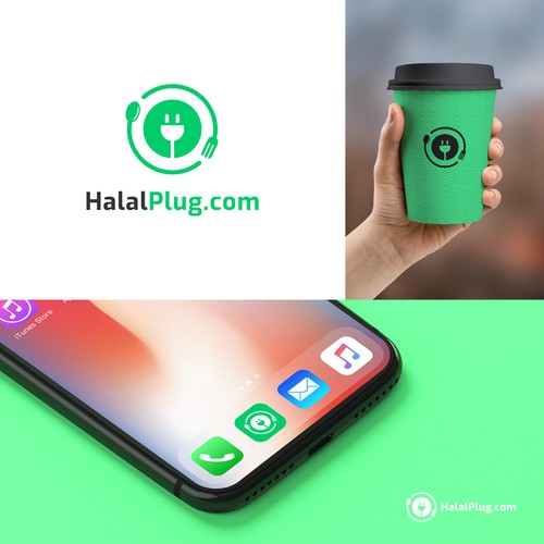 Plug design with the title 'Halal Plug.com'