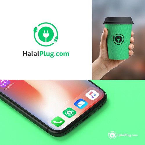 Plug logo with the title 'Halal Plug.com'