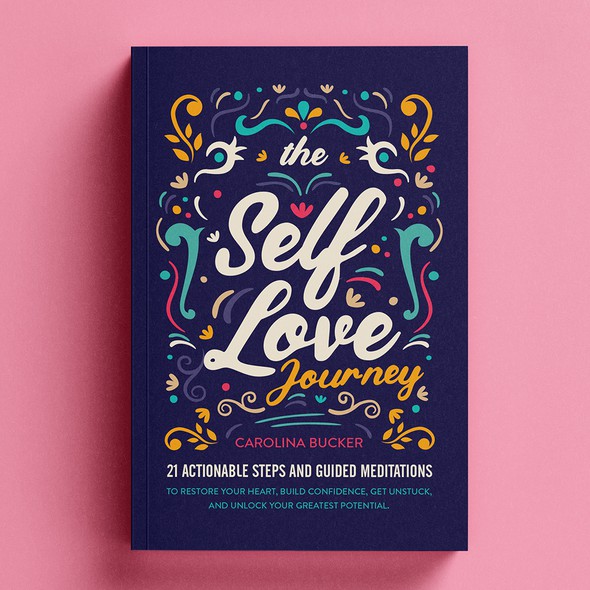 Bold book cover with the title 'The Self Love Journey '