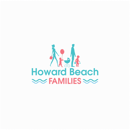 Childcare logo with the title 'Howard Beach Families'