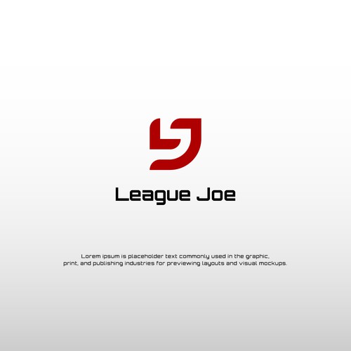Team jersey logo with the title 'League Joe'
