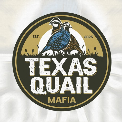 Quail logo with the title 'Texas Quail logo'