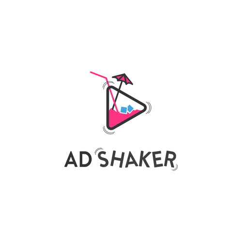 Umbrella design with the title 'Create the image/logo for Ad Shaker, so it fits to our goal.'
