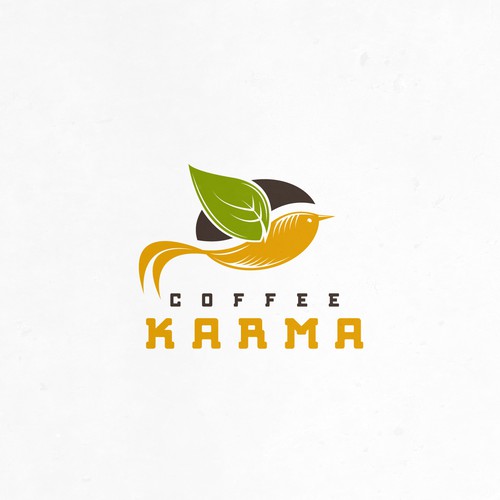 Exclusive logo with the title 'Coffee Karma'