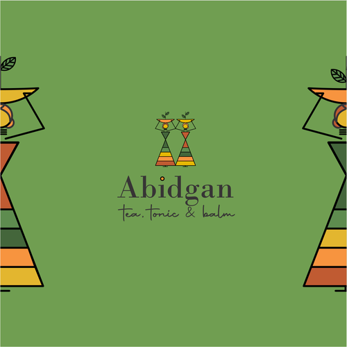 African design with the title 'African concept for a tea company'