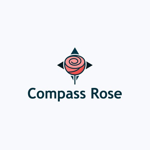 Sail logo with the title 'Rose Compass'