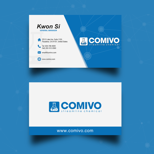 Name card design with the title 'Name Card'