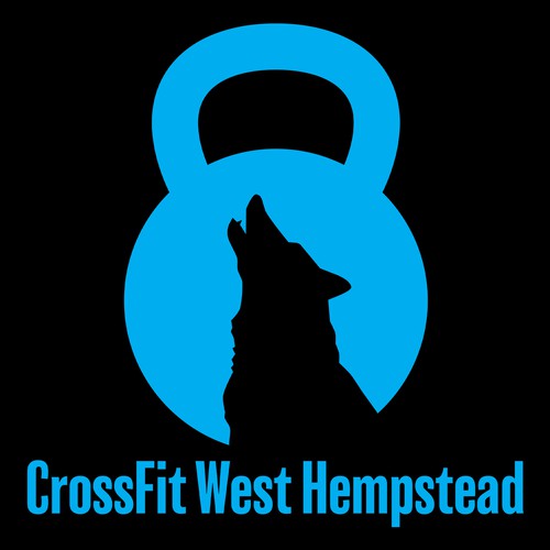 Kettlebell logo with the title 'CrossFit West Hempstead'