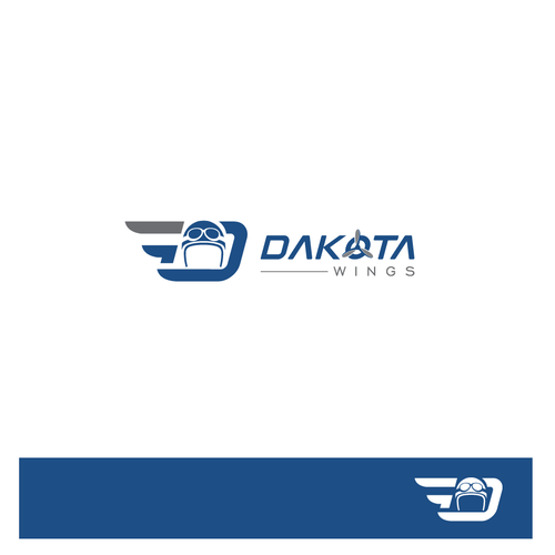 Propeller design with the title 'DAKOTA WINGS'