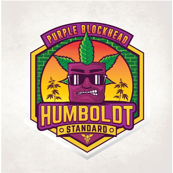 Yellow label with the title 'Humboldt'